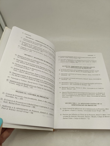 Libro Manual Para La Administración De Proyectos Cleland (Usado)