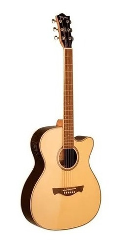 Violão Tagima Jumbo Medium Ws 30 Eq Cutaway Natural