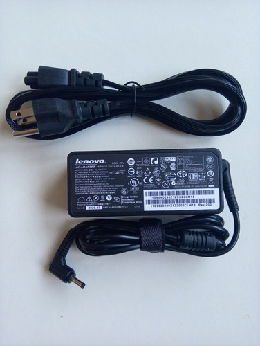 Cargador Para Lenovo Ideapad 20v 2.25a 45w, Punta Fina