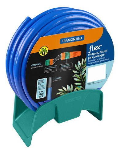 Mangueira Para Jardim Tramontina Flex 20 M Com Acessorios