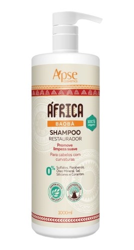 Shampoo África Baobá Restaurador 1000 Ml