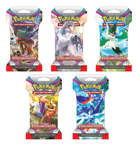 Cartas De Pokemon Tcg Sv02 Paldea Ev Slee Boos Spa