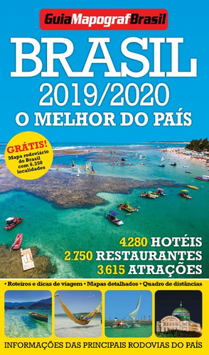 Guia Mapograf Brasil 2019/2020, de On Line a. Editora IBC - Instituto Brasileiro de Cultura Ltda, capa mole em português, 2020