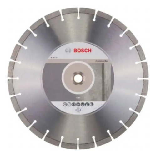 Disco Diamantado 350mm X (concreto) Bosch 2608603806 Cor Cinza
