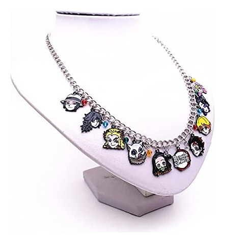 Collar Con Dije De La Familia Babylon Demon Slaye De Hytaibb