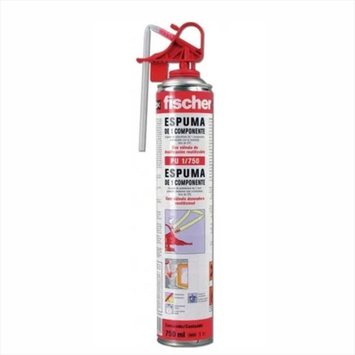 Espuma Poliuretano Expandido Fischer 750 Ml - Aerosol