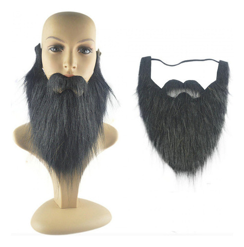 Barba Falsa, Accesorios For Barba De Papá Noel Con Negro