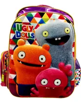 Comprar Mochila Escolar Yadatex Ugly Dolls Bp141uds-02 Color Rosa Chicle Diseño Estampado 22l