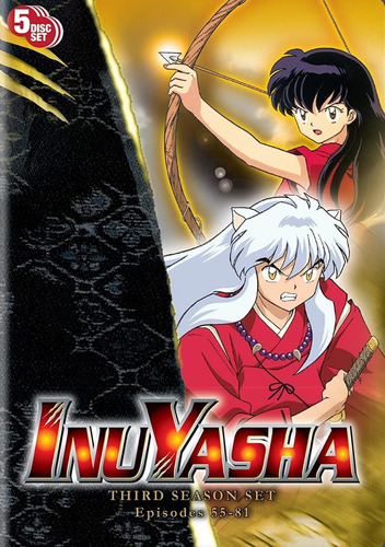 Inuyasha Tercera Temporada 3 Tres Serie Anime Dvd 