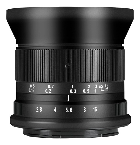 Lente 7 Artisans F2.8 Mark Ii De 12 Mm Para M4/3 Mw/capucha