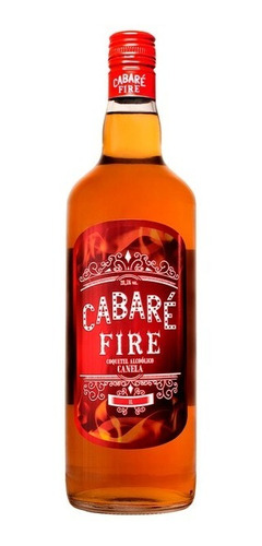 Cabaré Fire Canela - 1 Litro-  Promoção 