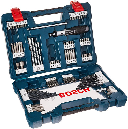 Kit Ferramentas Bosch 83 Peças V-line 83 - Com Maleta