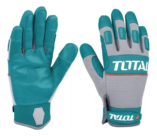 Guantes Para Trabajo Mecánico Talle Xl Total Tsp1806