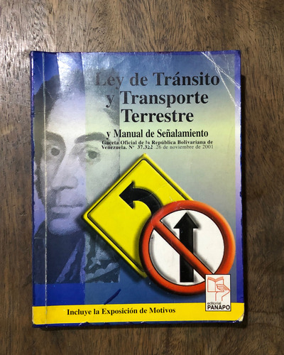 Ley Y Reglamento Ley De Tránsito Y Transporte Terrestre (Usado)