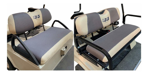 Funda Asiento Delantero Trasero Para Carrito Golf Ds 4