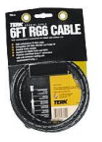 Terk Cable Coaxial Para Interior/exterior Rg6 De Grado Entie