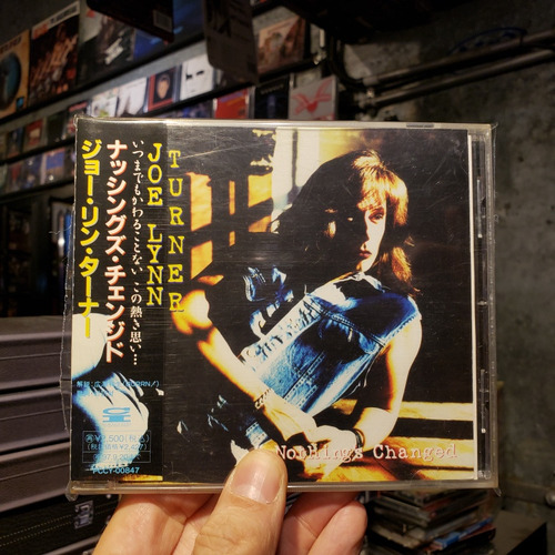 Joe Lynn Turner - Nothings Changed Cd 1995 Japan 