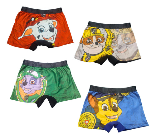Pack Boxer 4 Nene Niño Paw Patrol Marshal Chase Rocky Rubble