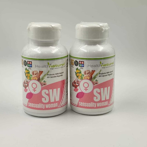 Sw Sensuality Woman Energía Y Vitalidad 60 Cap Pack 2 Frasco