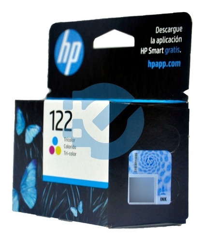 Cartucho Hp 122 Tricolor Original Ch562hl Vigente Verificabl