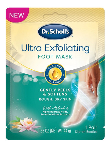 Dr. Scholl's Mascarilla Para Pies Ultra Exfoliante 1 Par