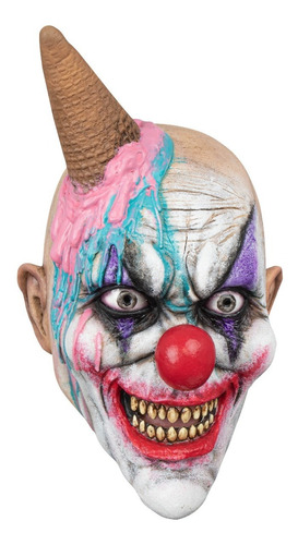 Máscara De Payaso Clowns Ice S-cream Clown Disfraz Payaso