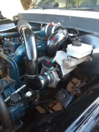 Tubo Pressurização Com Mangotes F1000 F4000 229/4 Até 1992