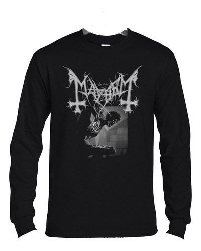 Polera Ml Mayhem Pure Fucking Armageddon Metal Abominatron