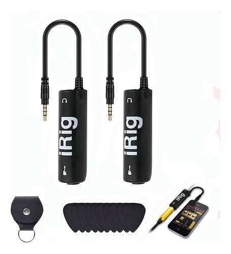 Adaptadorde Cable Irig De Enlace De Guitarra Convertidor,2pz