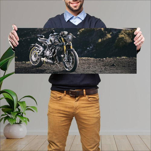 Cuadro 30x80cm Moto Mv Agusta Rush 2