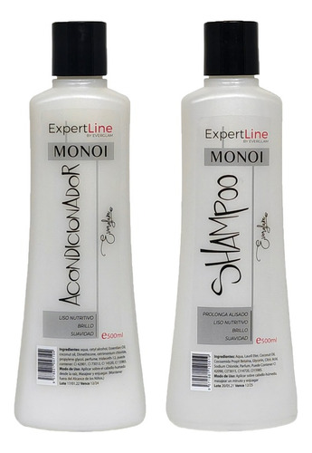 Shampoo+acondicionador Monoi Everglam