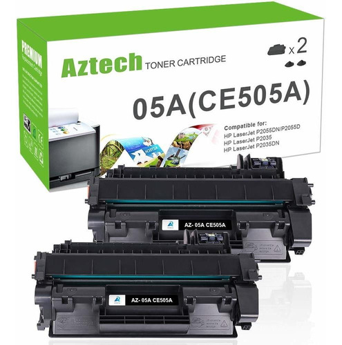 Toner Alternativo ( X2 ) Negro 05a Ce505a  (o64u)