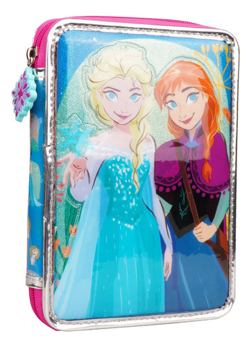 Set Escolar Cresko  Frozen  - Rosa (1 Piso)