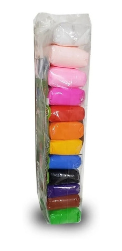Pack 60 Masas Moldeable Slime Colores 5 Paquete De 12 Masa