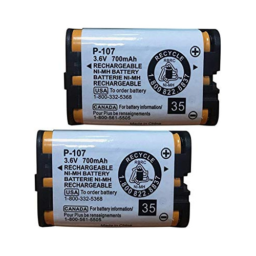 Batería Recargable De 3,6 V 700 Mah Hhr-p107 Teléfono...