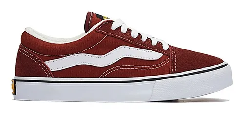 T nis De Skate Old School Vinho Mad Rats Parcelamento sem juros