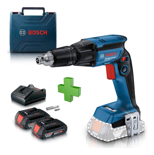 Atornillador Drywall Bosch Inalambrico Brushless Gtb185 2bat