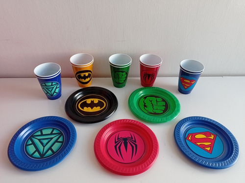 Imagen 3 de 9 de Platos Personalizados Para Cumpleaños