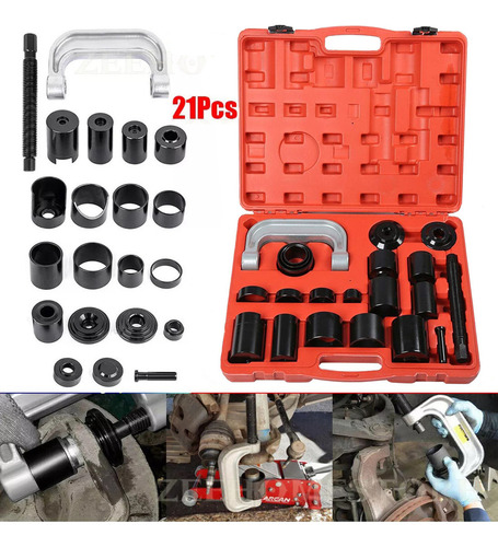 Kit De Prensa Extractor De Rótula 21pzs P/quitar E Instalar