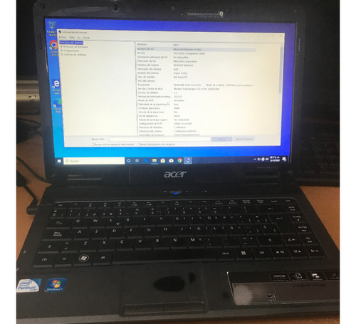 Lap Acer Aspire 4732z Intel Pentium Dual Core 2.1 Mhz, Usada (Usado)