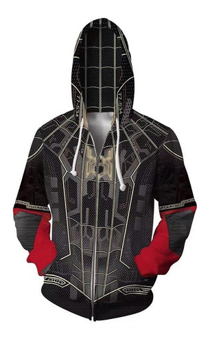 Sudadera Con Capucha Spider Man 3 No Way Home Casual Moda