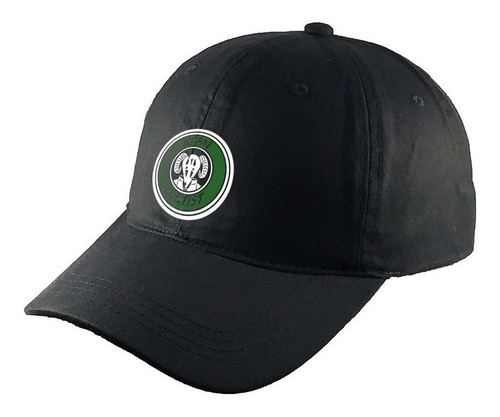 Gorra Clasica Algodón Negra Café Logo R700