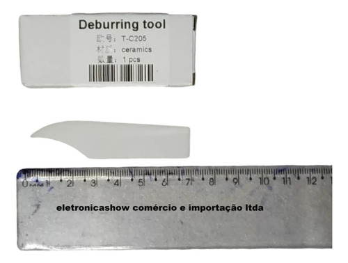 Lamina Cerâmica T-c205 Rebarbador Cerâmico Sem Cabo