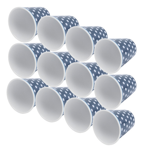 Vaso Para Leche De Melamina Antiescaldado, 12 Unidades, Para