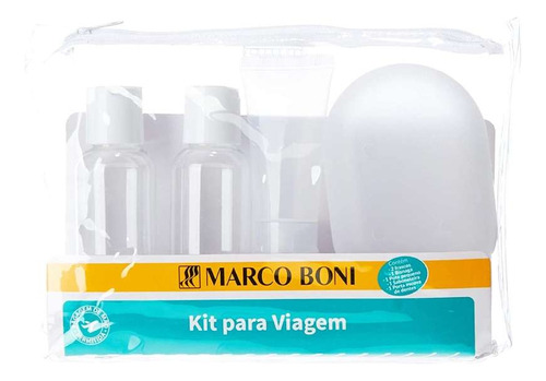 Kit Para Viagem Com 6 Unidades Marco Boni 6194