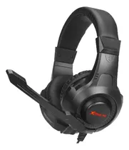 Comprar Auricular Vincha Gamer Con Microfono Con Cable Color Negro