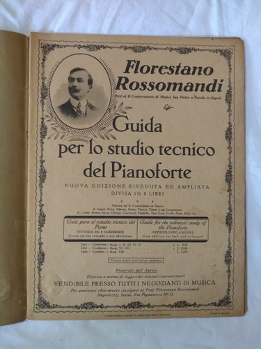 Guia Para El Estudio Técnico Del Piano - Rossomandi (Usado)