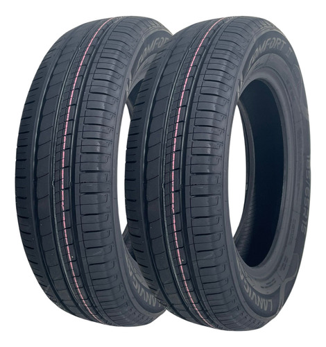 Kit 2 Pneu Lanvigator Aro R15 185/65r15 88h Comfort Ii Etios