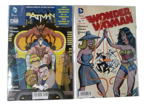 Dc Comics Set De Portadas Variantes Mad Edit.televisa