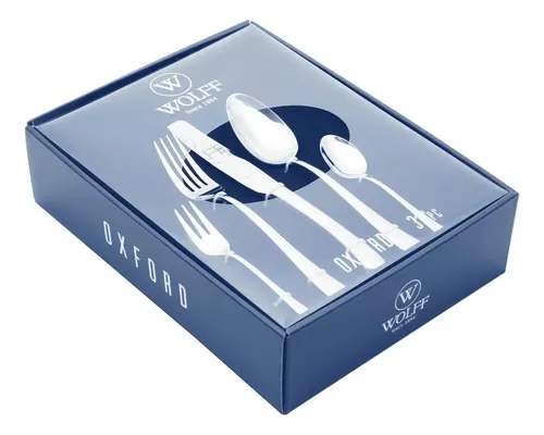 Faqueiro 30 Peças Aço Inox Oxford Wolff | MercadoLivre